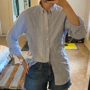 Uniqlo oversized beach shirt